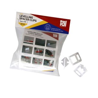 3mm Levelling Spacer Clips x 100
